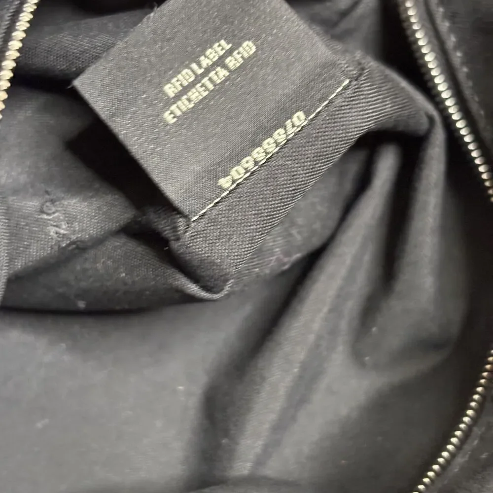 Fendi Nylon Zucca Drawstring Backpack